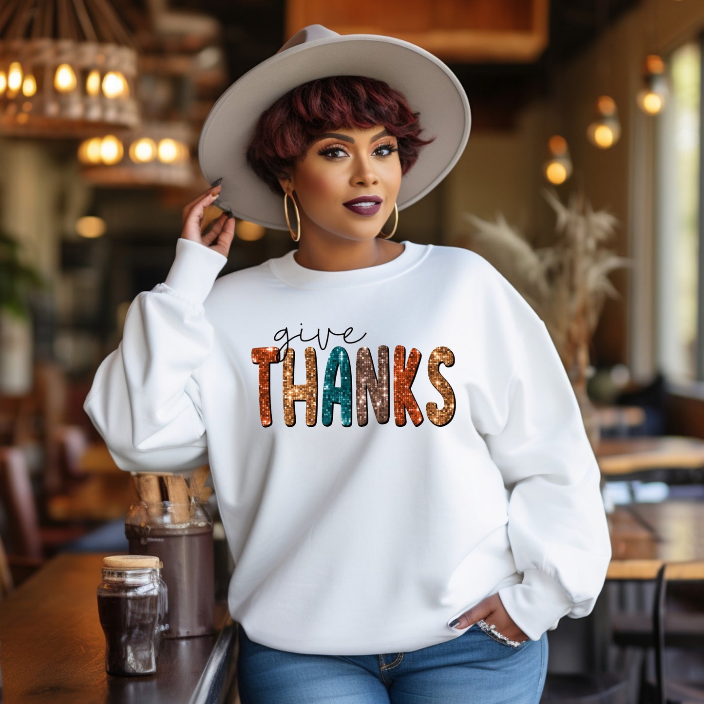 Give Thanks Sweatshirt