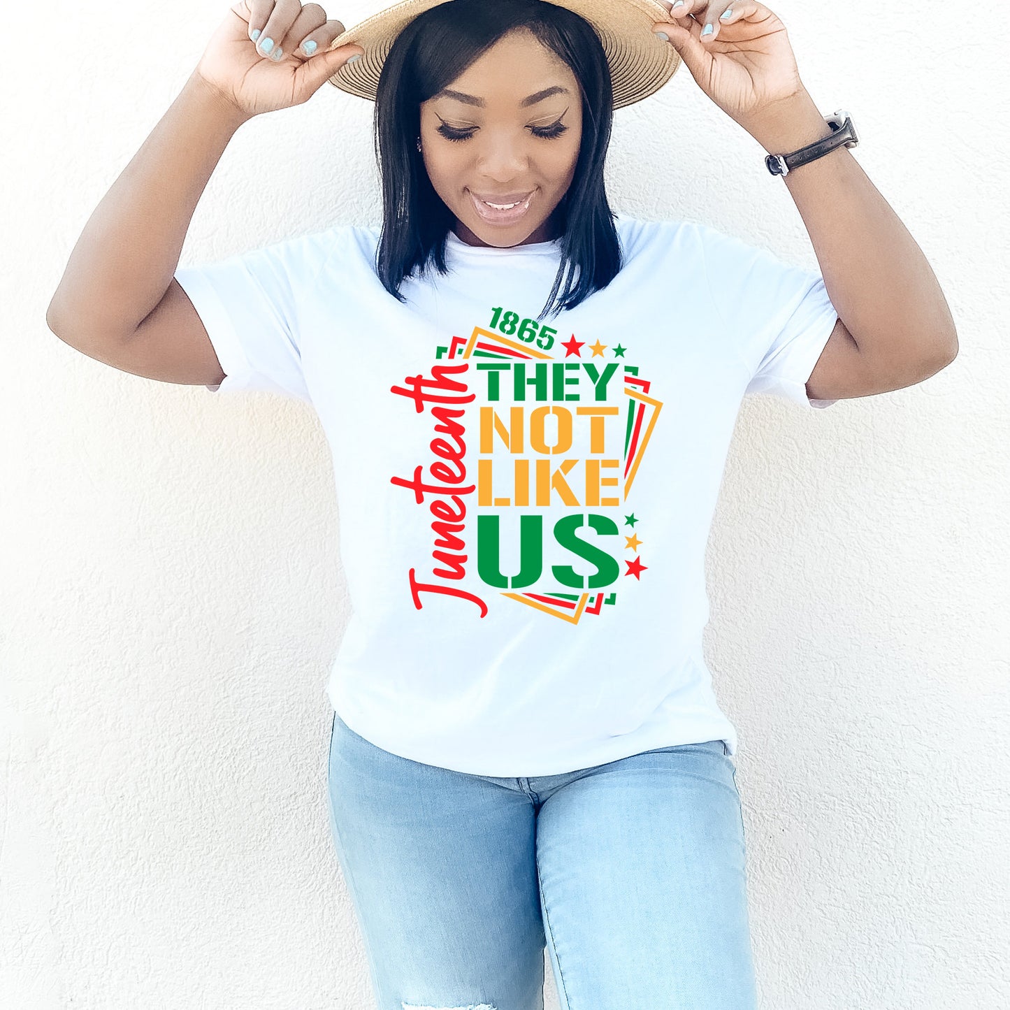 Juneteenth 1865 "They Not Like Us" Unisex T-Shirt