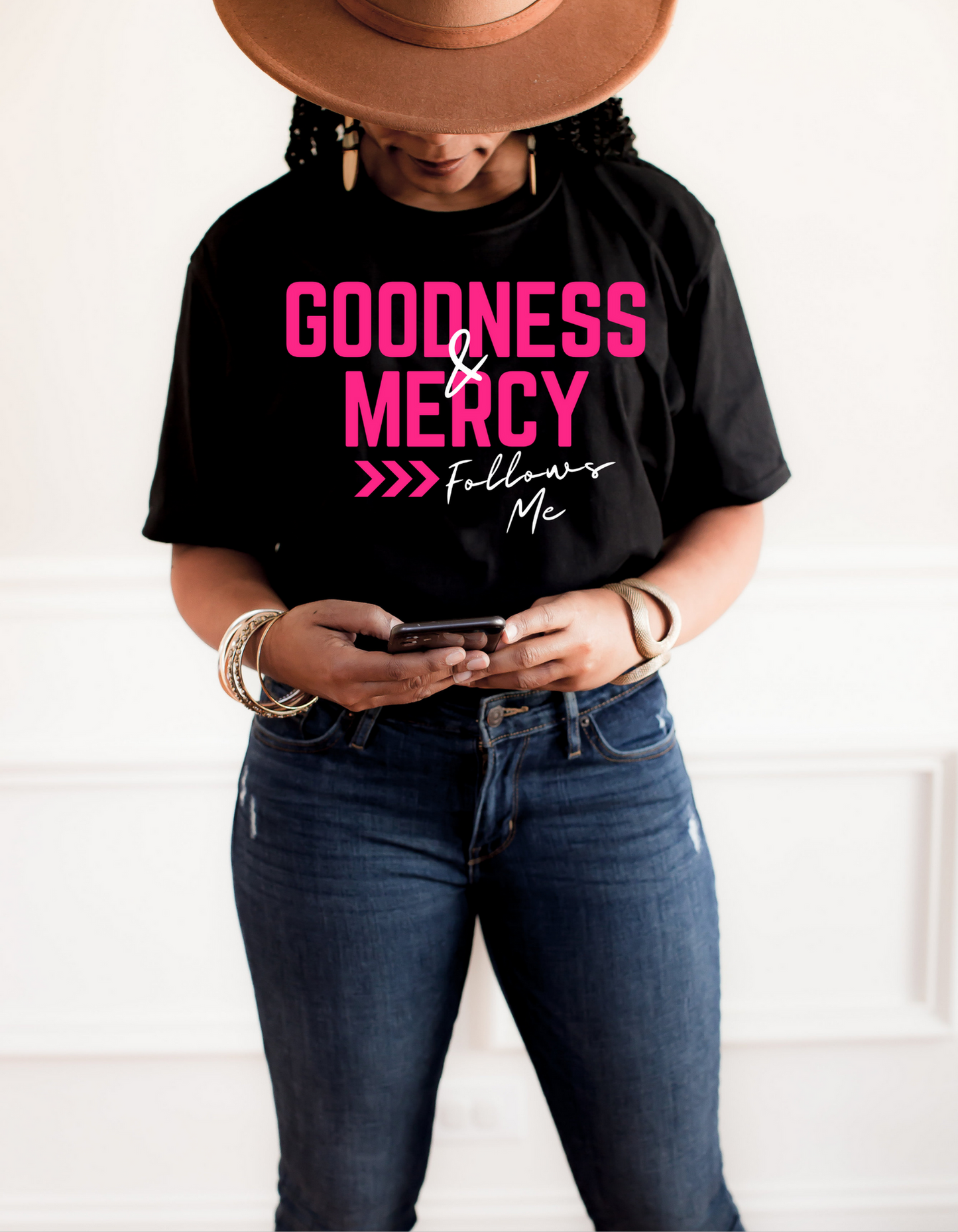 Goodness & Mercy Follows Me T-Shirt