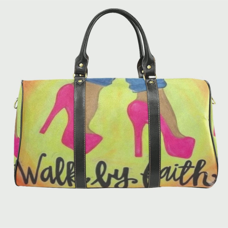 Walk By Faith Custom Duffle Bag (Large)